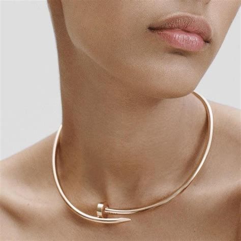 nail cartier necklace|cartier juste un clou collar necklace.